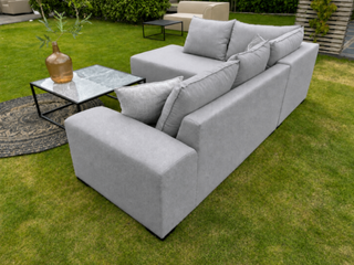 Tuinhoekbank allweather & coffeetable, Puglia & Piemonte, sand, 2026